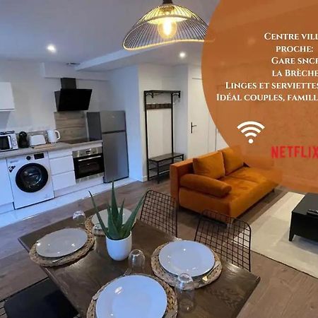 Le Jardin Niortais - Hyper Centre- Proche Gare - Paisible - Grand Jardin Prive, Wifi Hd -Netflix Apartment Екстериор снимка