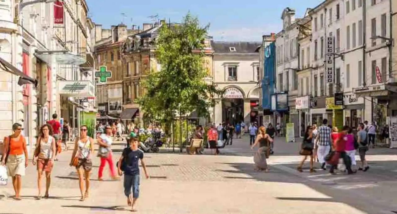 Le Jardin Niortais - Hyper Centre- Proche Gare - Paisible - Grand Jardin Prive, Wifi Hd -Netflix Apartment Екстериор снимка